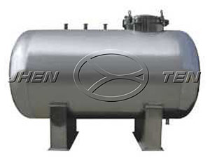 Stainless steel horizontal storage tank