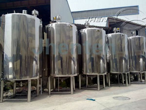 Stainless steel buffer tank