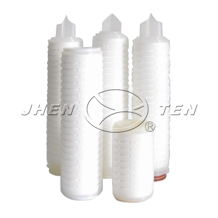 PES Microporous Membrane  Folding Filter Cartridge