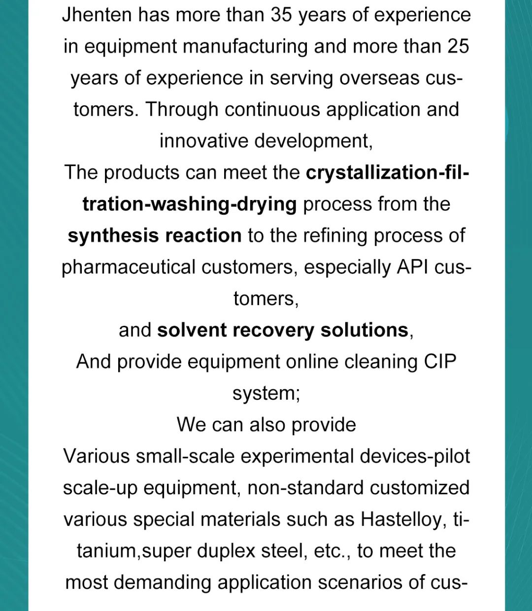 Jhenten Machinery invites you to CPHI & PMEC China 2023！(图6)